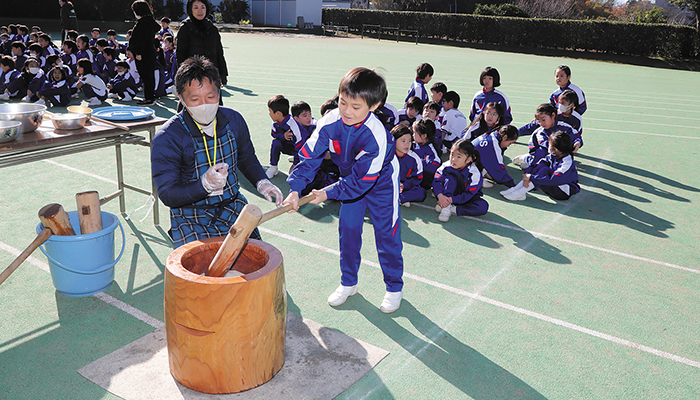 3年生和食作法教室（八芳園）